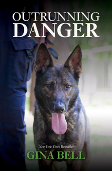 Hardcover Outrunning Danger [Large Print] Book