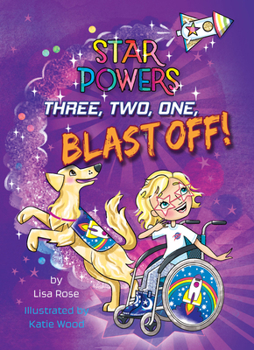 Paperback Three, Two, One, Blast Off! Book