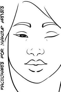 Paperback Facecharts for Makeup Artists: Sonia Book