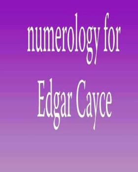 Paperback Numerology for Edgar Cayce Book