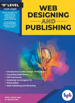 Paperback Web Designing and Publishing Book