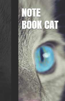Paperback Note Book Cat Book