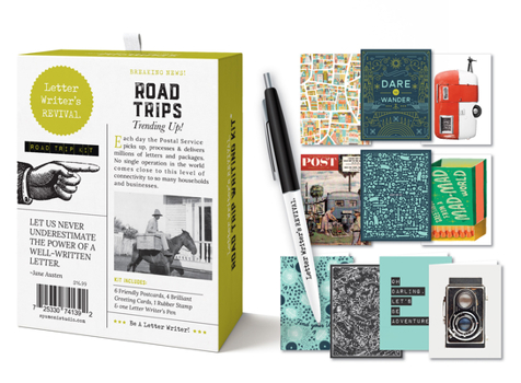 Misc. Supplies Road Trip Letter Writer's Revival Kit Book