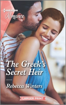 Mass Market Paperback The Greek's Secret Heir [Large Print] Book