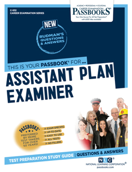 Paperback Assistant Plan Examiner (C-932): Passbooks Study Guide Volume 932 Book