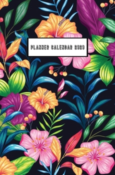 Planner Calendar 2020: Calendar Planner with Monthly & Weekly Schedule for Organizer Agenda Schedule Notebook Journal and Business with Beautiful Vintage Floral Theme Cover