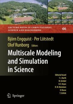 Paperback Multiscale Modeling and Simulation in Science Book