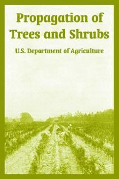 Paperback Propagation of Trees and Shrubs Book