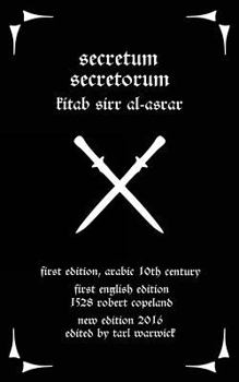 Paperback Secretum Secretorum: Kitab Sirr Al-Asrar Book