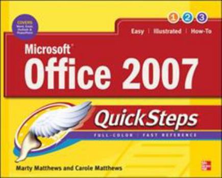 Paperback Microsoft Office 2007 Quicksteps Book