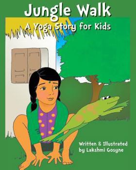 Paperback Jungle Walk: A Yoga Story for Kids Book