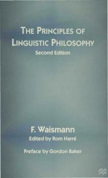 Paperback The Principles of Linguistic Philosophy Book