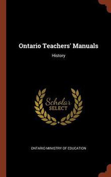 Hardcover Ontario Teachers' Manuals: History Book