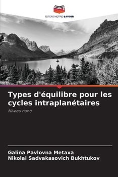 Paperback Types d'équilibre pour les cycles intraplanétaires [French] Book