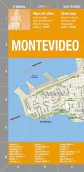 Hardcover Montevideo City Map [Spanish] Book