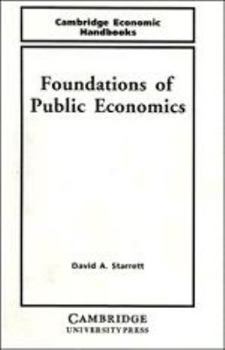 Electronics Foundations in Public Economics Book