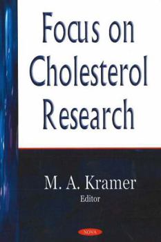 Hardcover Focus on Cholesterol Research Book