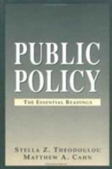 Paperback Public Policy: The Essential Readings Book