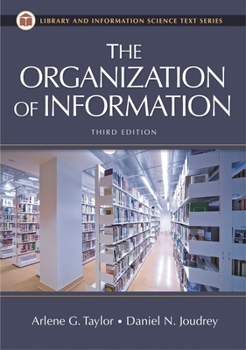 Paperback The Organization of Information Book