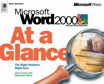 Paperback Microsoft Word 2000 at a Glance Book