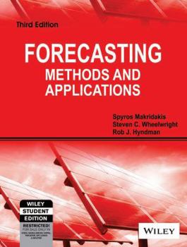Paperback Forecasting Methods and Applications Book