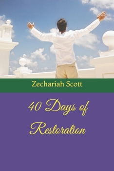 Paperback 40 Days of Restoration Book