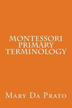 Paperback Montessori Primary Terminology Book