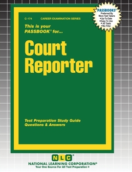 Paperback Court Reporter Book