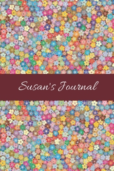 Susan: Cute Personalized Name Journal for Women & Girls – Blank Lined Gift Notebook/Diary for School, Work or Home