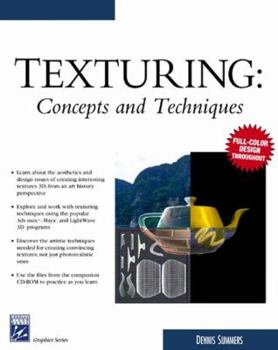 Paperback Texturing: Concepts and Techniques [With CDROM] Book