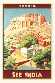 Paperback Vintage Journal India Jodhpur Book