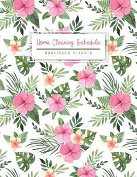 Home Cleaning Schedule : Household Planner Family Chores Keeping Home Organize Record Logbook Monthly Cleaning Weekly Home Chores