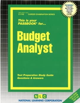 Paperback Budget Analyst Book