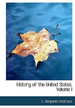 Paperback History of the United States, Volume I Book