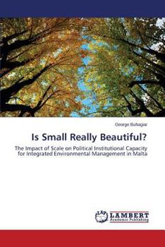Paperback Is Small Really Beautiful? Book