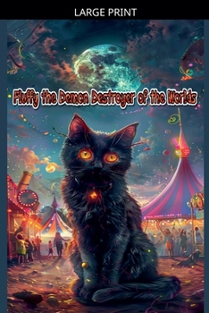 Paperback Fluffy the Demon Destroyer of the Worlds [Large Print] Book