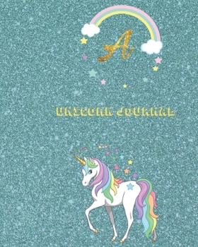 Unicorn Journal A: Activity book for the writing and drawing for boys with your favorite character