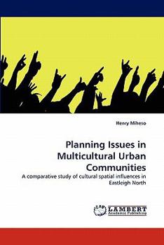 Paperback Planning Issues in Multicultural Urban Communities Book