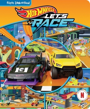 Board book Hot Wheels Let's Race: First Look and Find Book