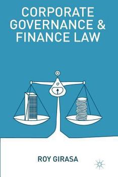 Paperback Corporate Governance and Finance Law Book