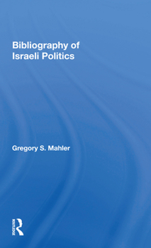 Paperback Bibliography of Israeli Politics Book