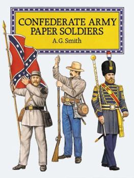 Paperback Confederate Army Paper Soldiers Book