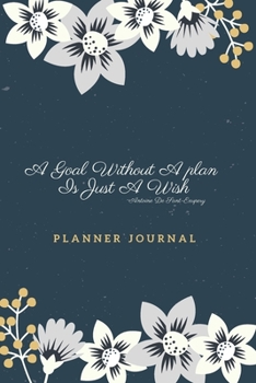 Planner Journal: Long- And Short-Term Planner w/Motivational Quotes For 53 Weeks. Yearly, Weekly Planner For Setting Goals. Self-Discipline Developer. ... Size, 116 Pages, Cream Paper) (GoalSetting)