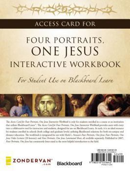 Hardcover Access Card for Four Portraits, One Jesus Interactive Workbook: For Student Use on Blackboard Learn Book