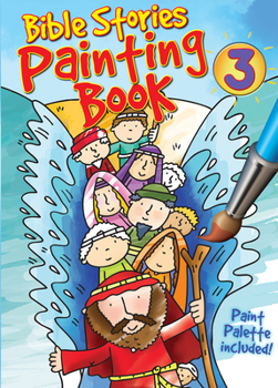 Paperback Bible Stories Painting Book 3 Book