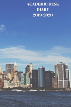 Paperback Academic Diary Week To View A5 Organiser Planner: Starts 1 August 2019 Until 31 July 2020. Cactus Diary, Paperback With Soft Water Repelling Matte Fro Book