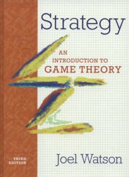 Hardcover Strategy: An Introduction to Game Theory Book