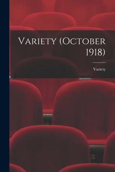 Paperback Variety (October 1918) Book