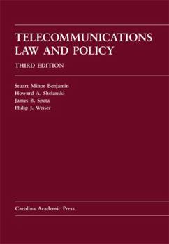 Hardcover Telecommunications Law and Policy Book