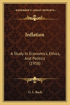 Paperback Inflation: A Study In Economics, Ethics, And Politics (1958) Book